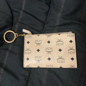 MCM BEIGE KEYPOUCH